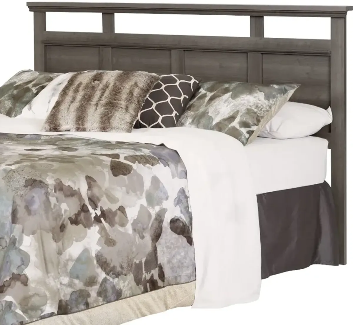 Versa Gray Maple King Headboard - South Shore