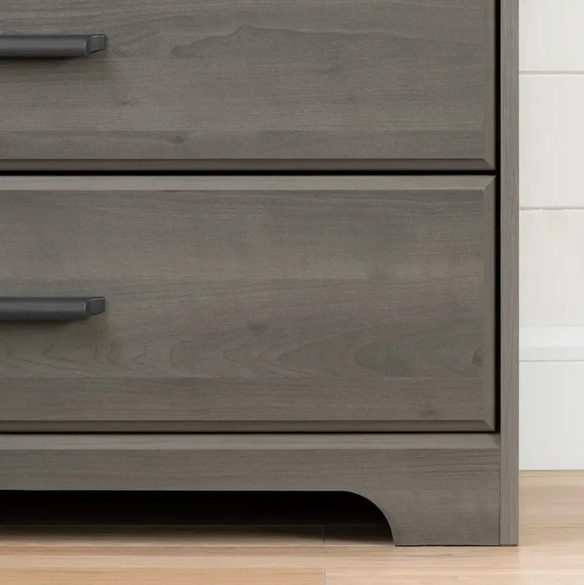 Versa Gray Maple 8-Drawer Double Dresser - South Shore