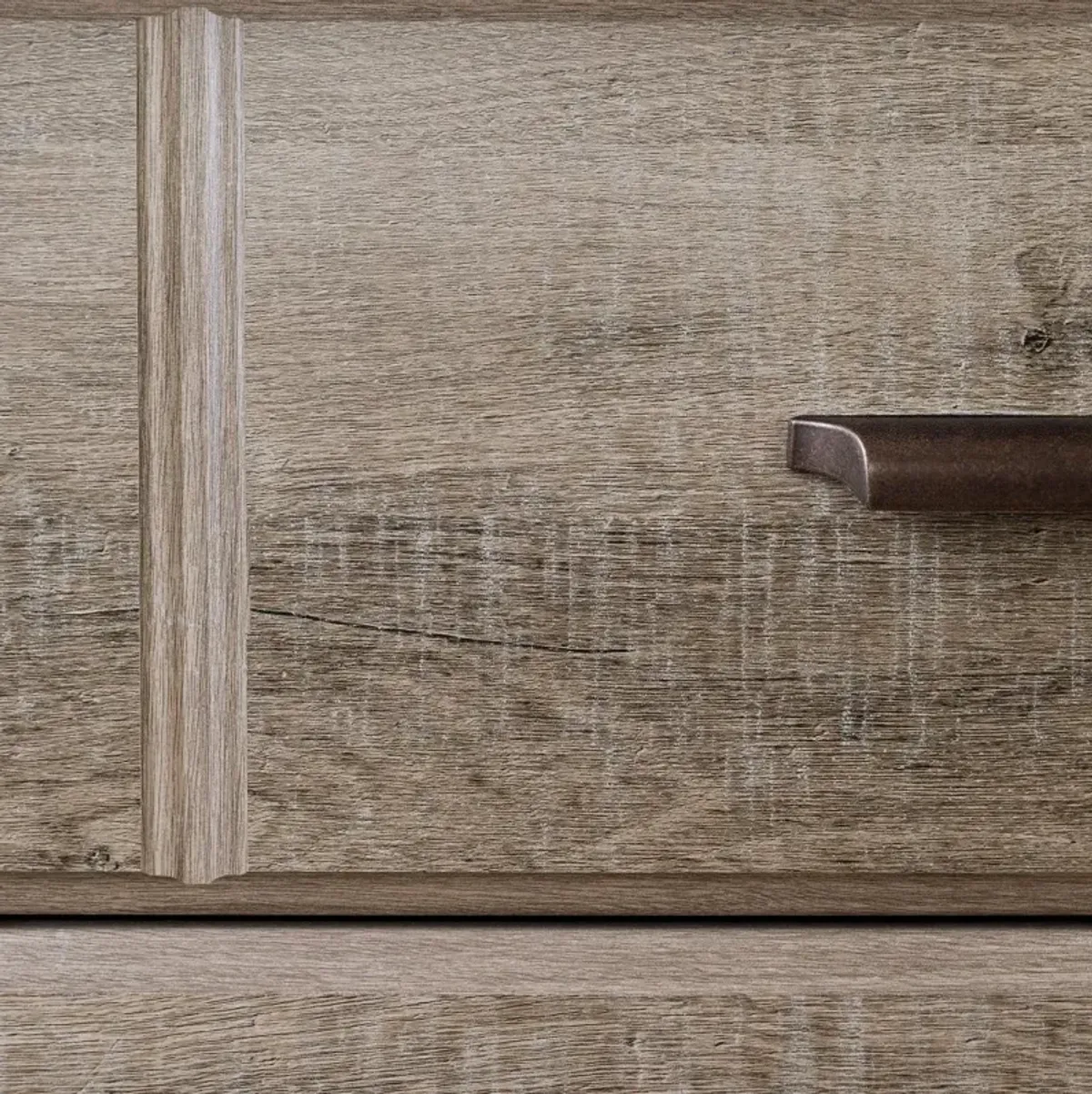 Versa Weathered Oak 8-Drawer Double Dresser - South Shore