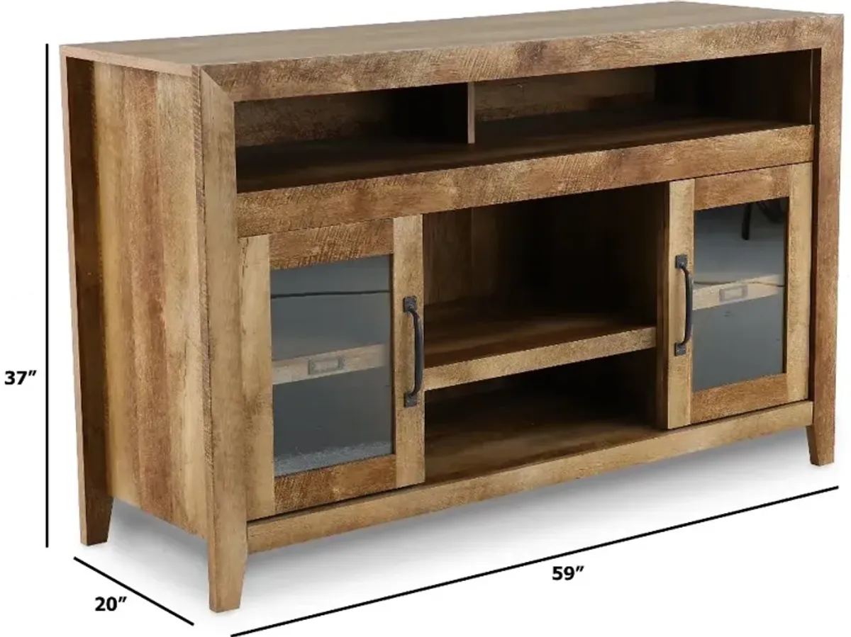 Dakota Pass Craftsman Oak 59" TV Stand