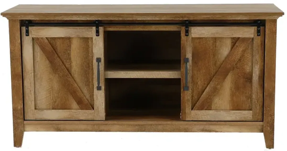 Dakota Pass Oak TV Stand