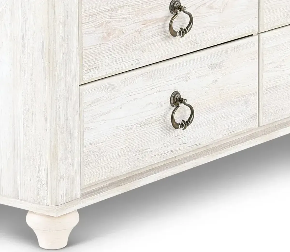 Millhaven Whitewash Dresser