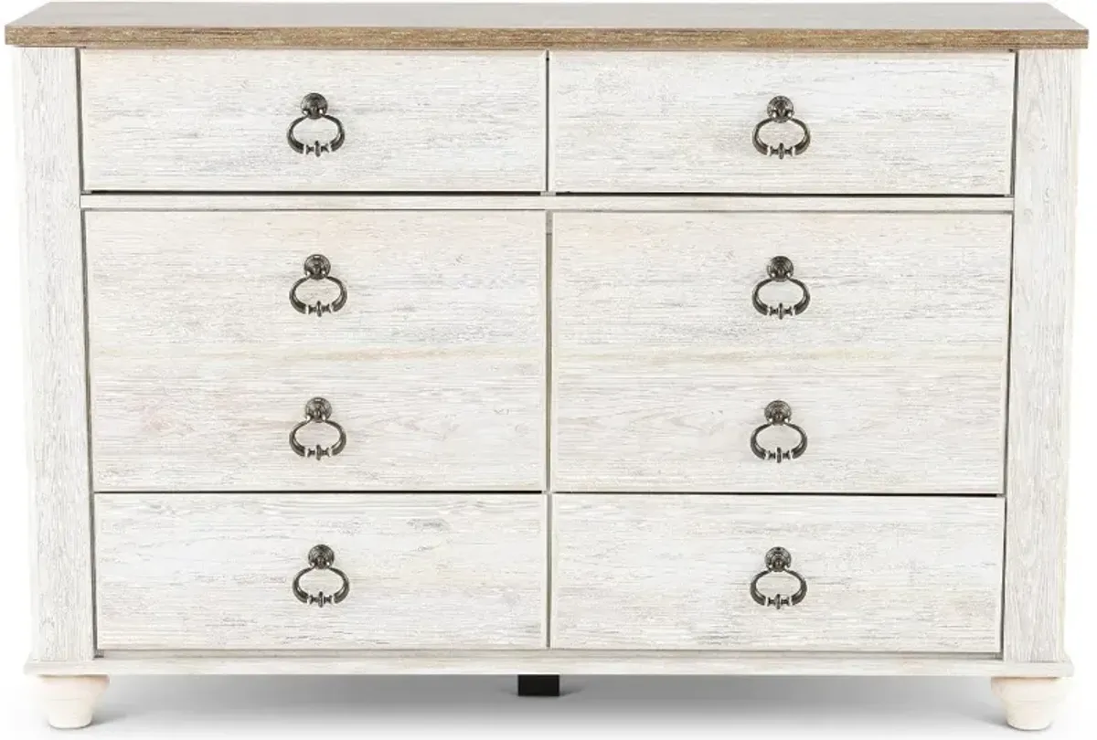 Millhaven Whitewash Dresser