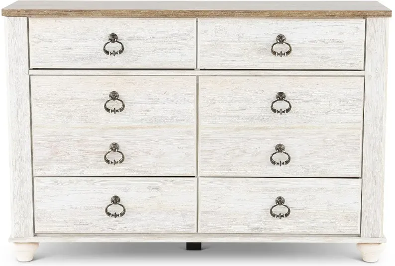 Millhaven Whitewash Dresser