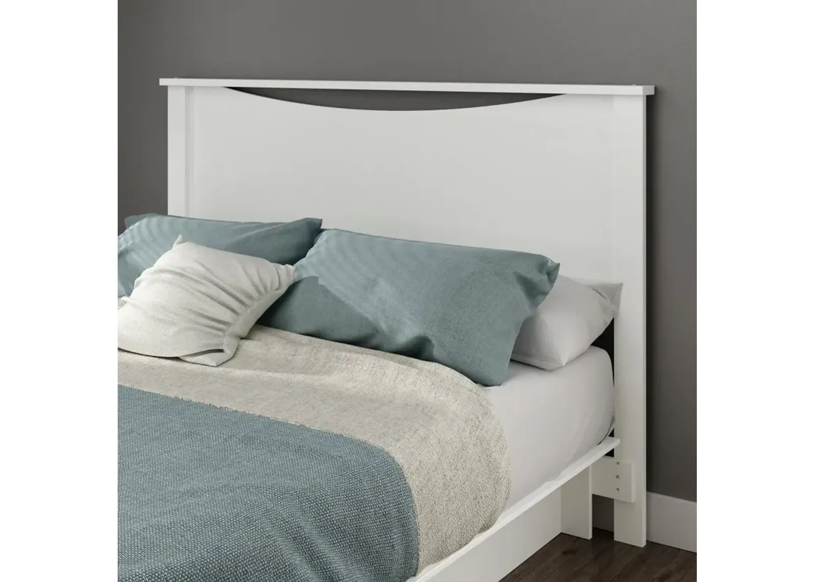 Gramercy White Full/Queen Headboard - South Shore