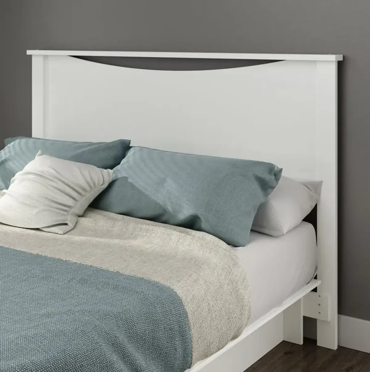 Gramercy White Full/Queen Headboard - South Shore