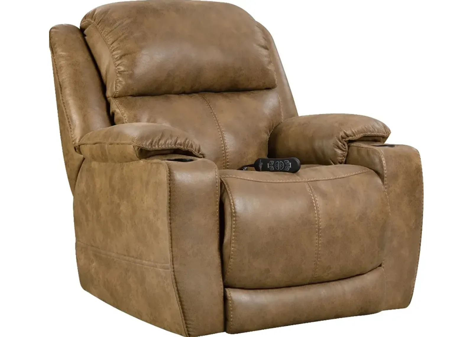 Starship Saddle Brown Power Recliner