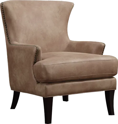 Nola Light Brown Accent Chair