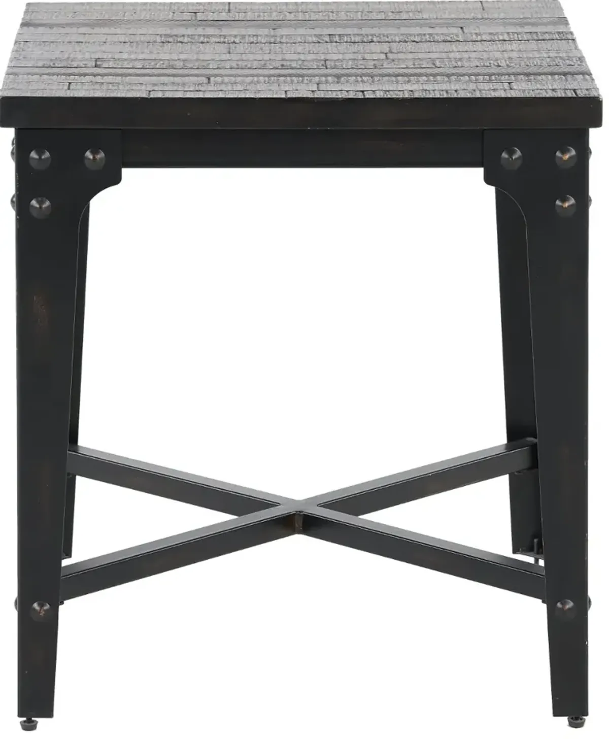 Sherlock Tobacco Brown Barn Wood End Table