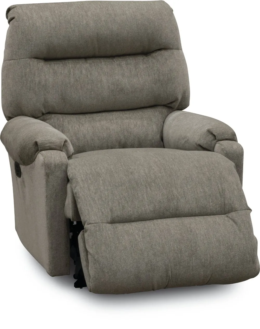 Sedgefield Gray Small Scale Power Rocker Recliner