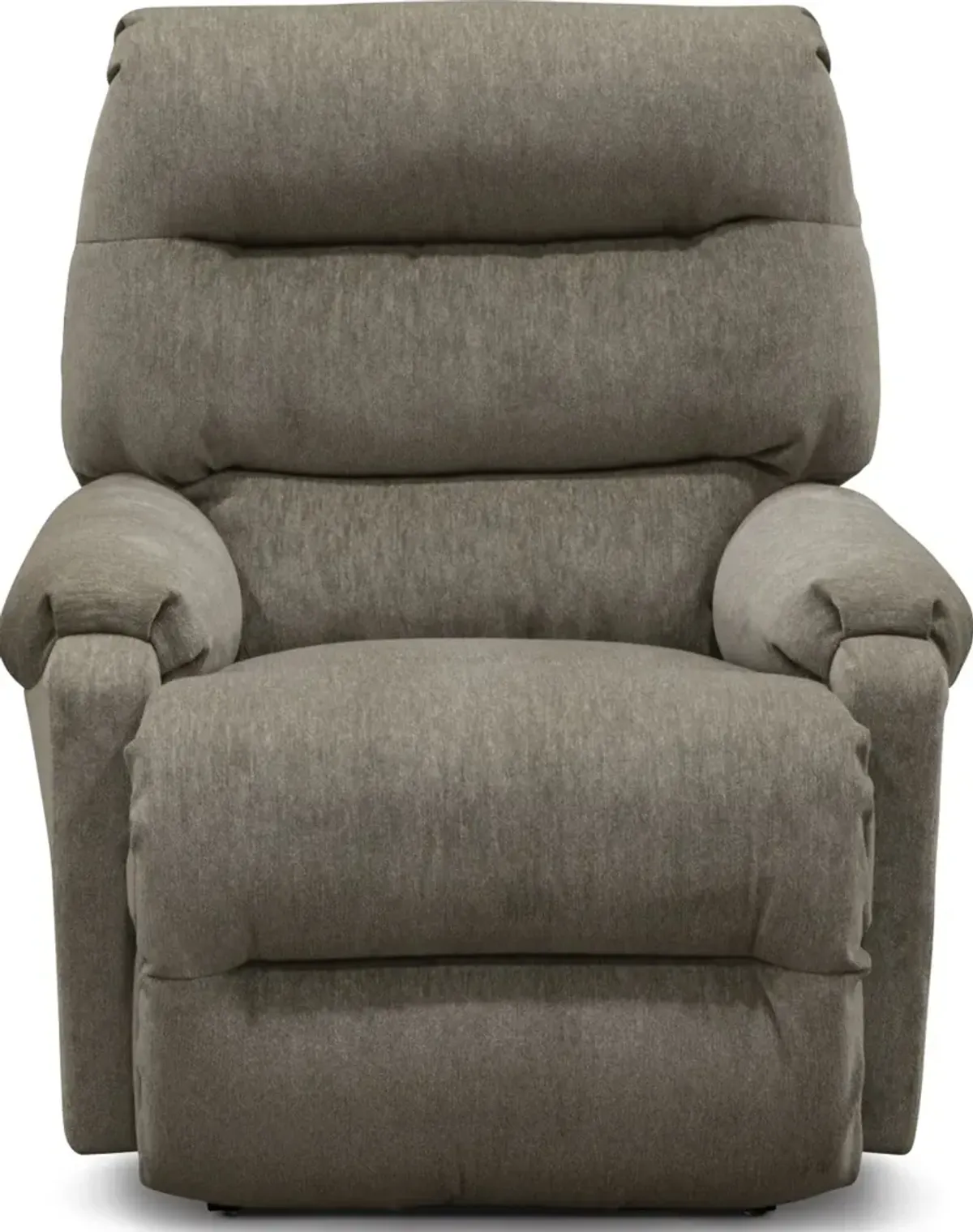 Sedgefield Gray Small Scale Manual Rocker Recliner