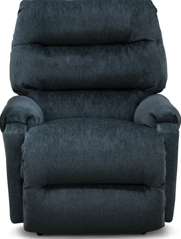 Sedgefield Navy Blue Small Scale Manual Rocker Recliner
