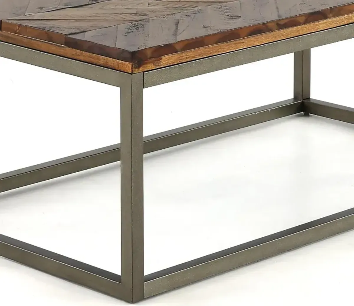 Casual Rustic Honey Brown Coffee Table