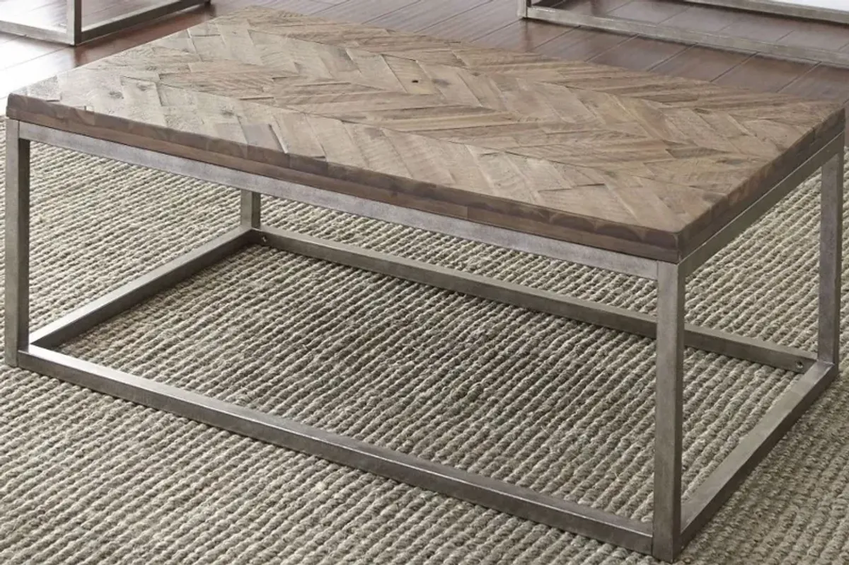 Lorenza Honey Brown Coffee Table