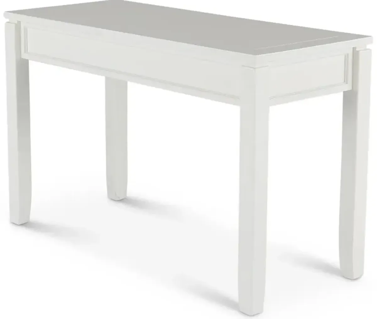 Catrina White 47 Inch Writing Desk