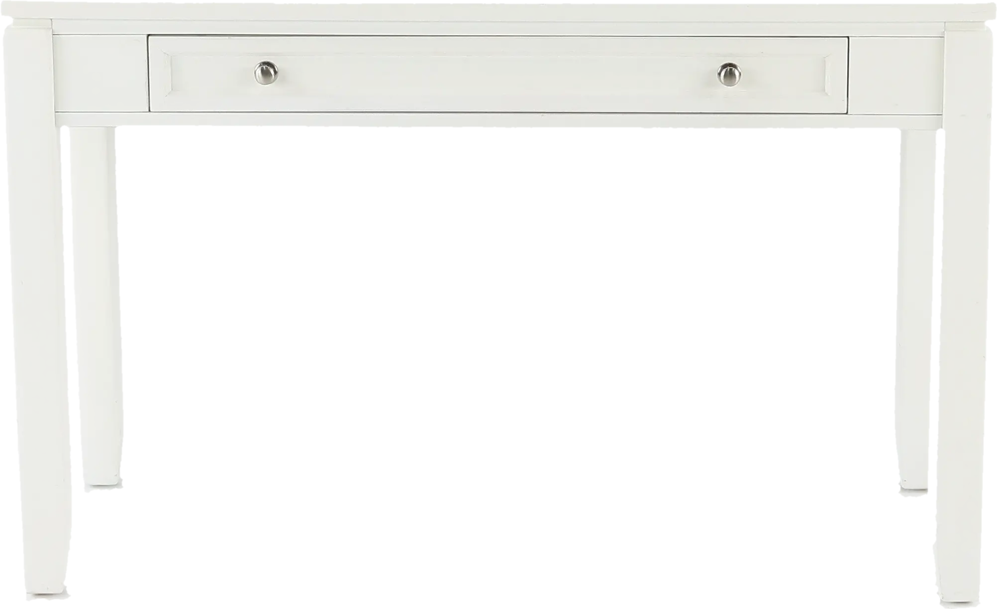 Catrina White 47 Inch Writing Desk