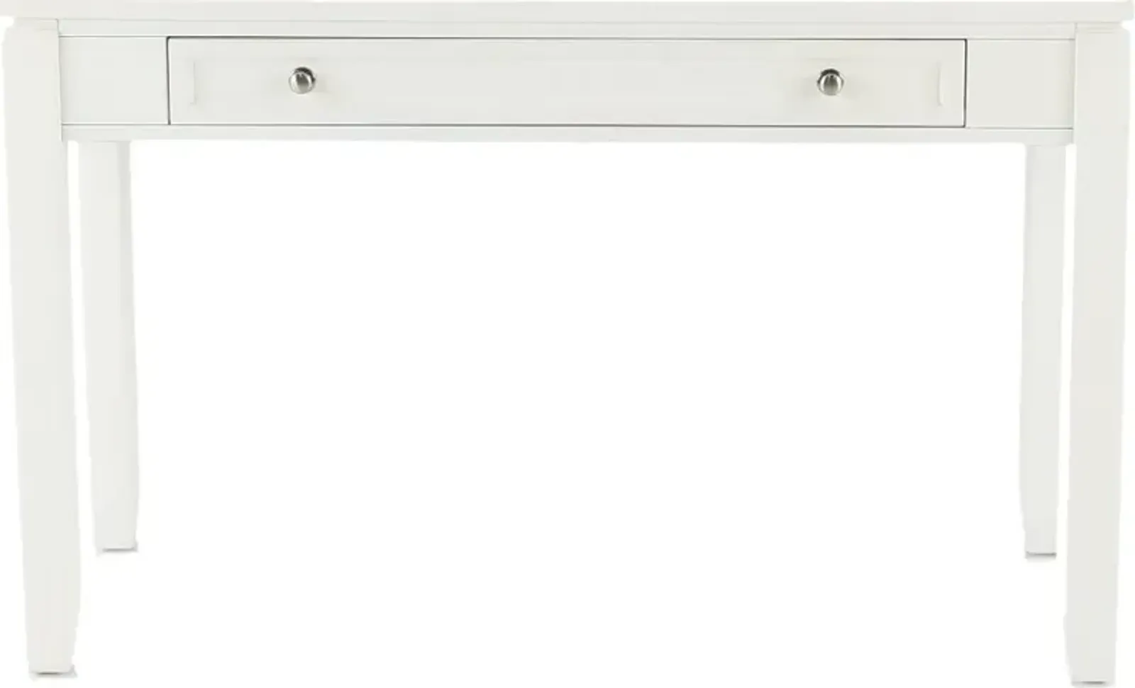 Catrina White 47 Inch Writing Desk