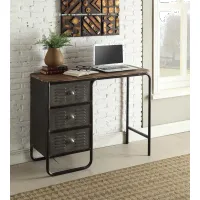 Industrial Desk with 3-Drawers - Locker