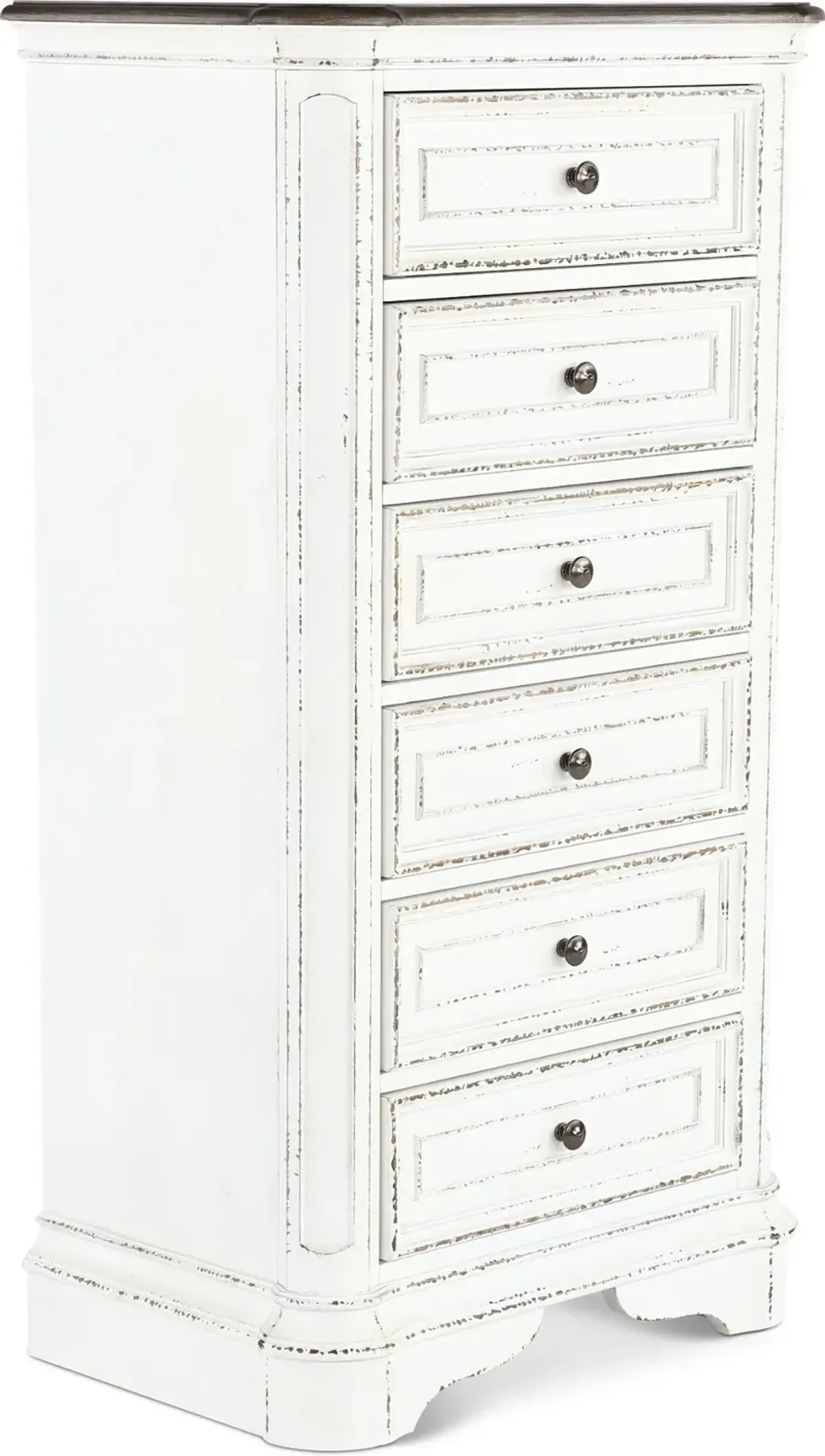 Magnolia Manor Antique White Lingerie Chest