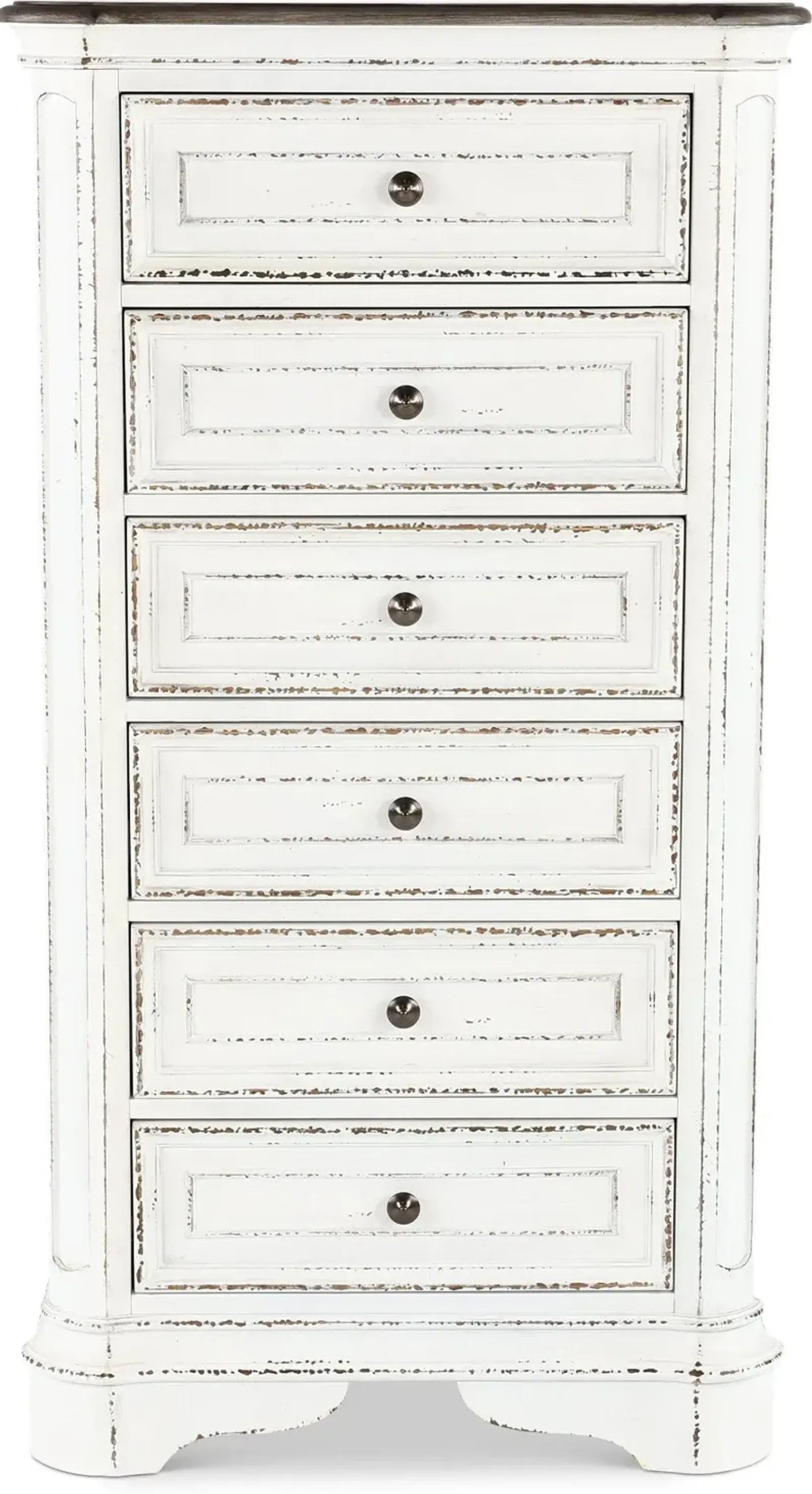 Magnolia Manor Antique White Lingerie Chest