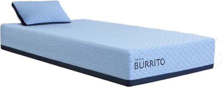 Blue Burrito Visco Gel Memory Foam Twin Mattress