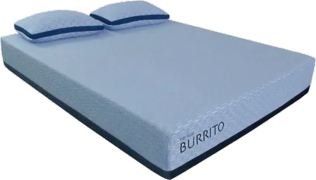 Blue Burrito Visco Gel Memory Foam Full Mattress