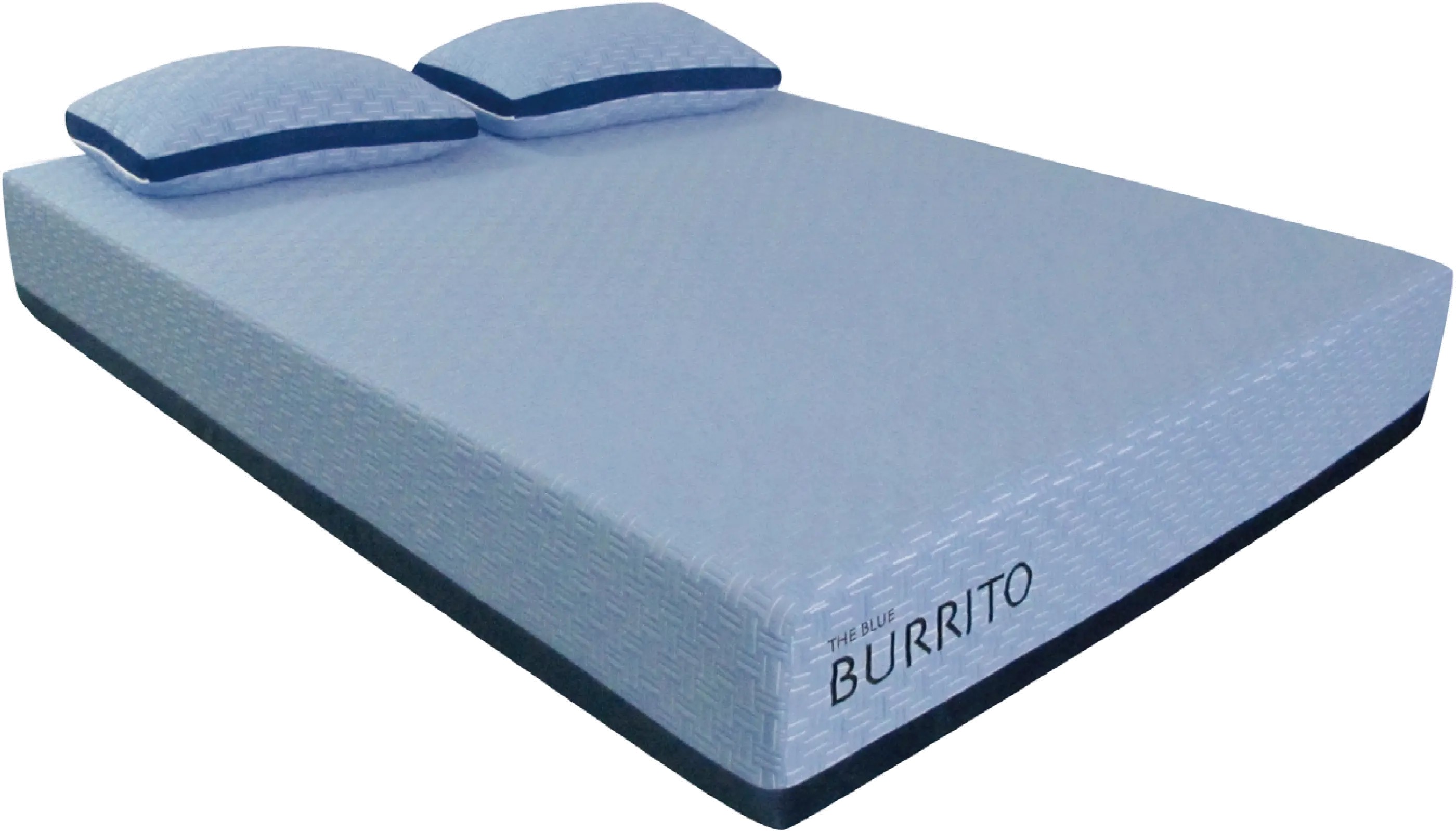 Blue Burrito Visco Gel Memory Foam Queen Mattress