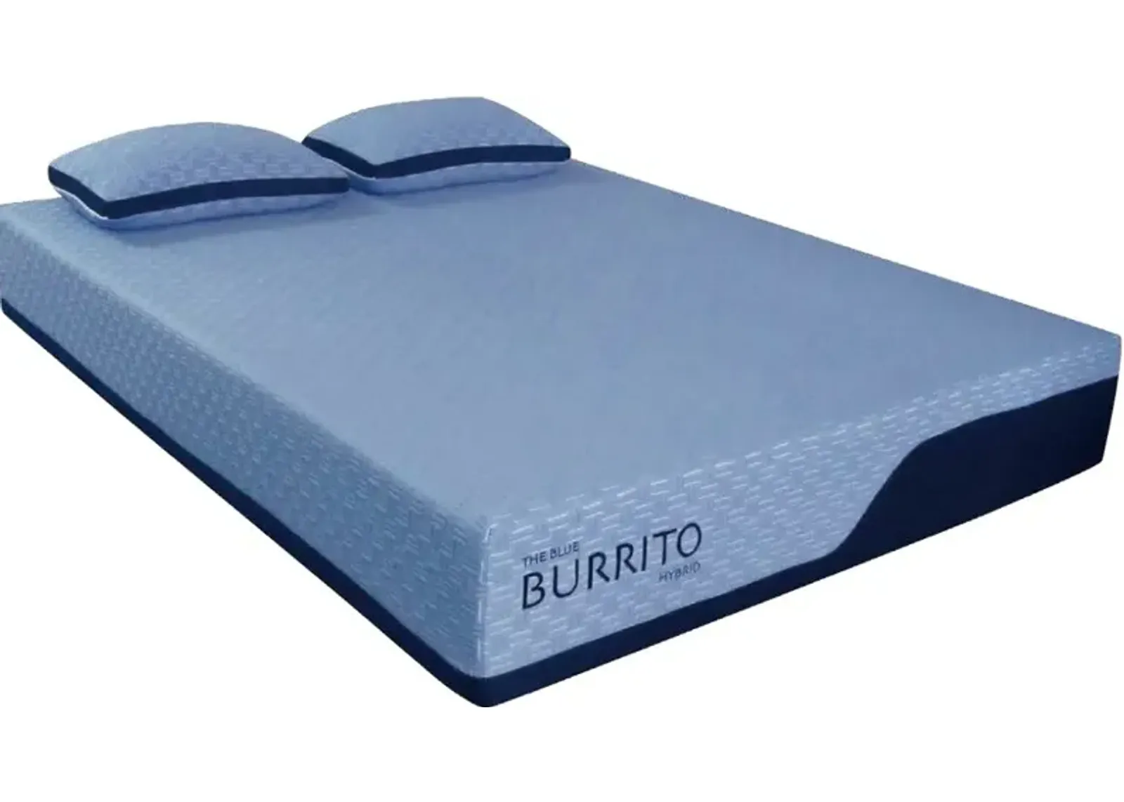 Blue Burrito Hybrid Memory Foam Full Mattress