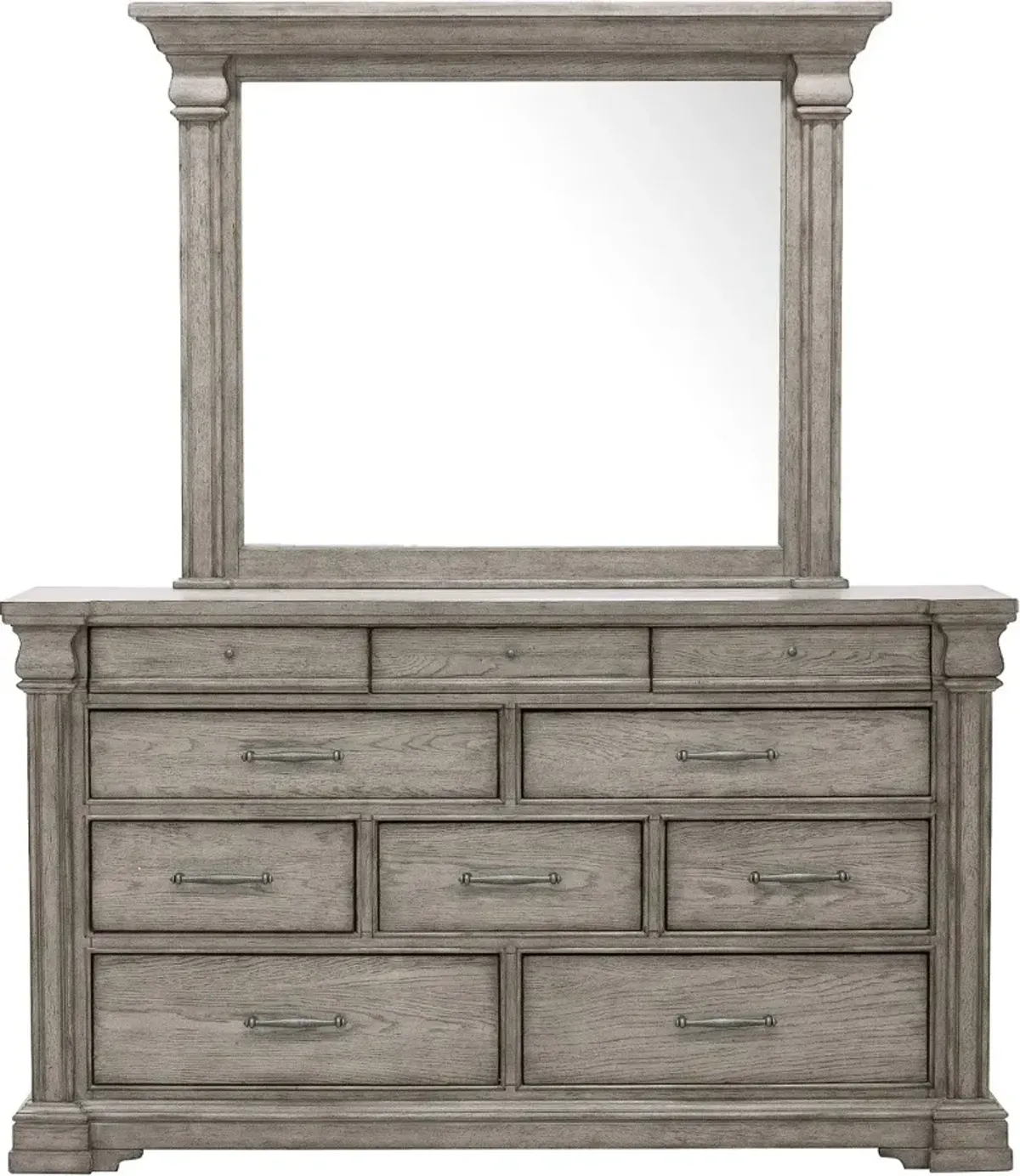 Madison Ridge Gray Dresser