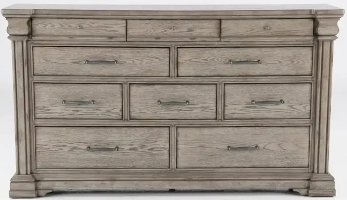 Madison Ridge Gray Dresser