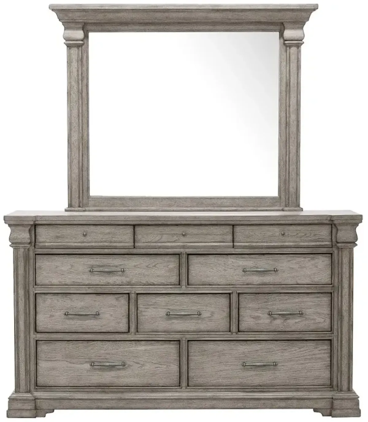 Madison Ridge Gray Dresser