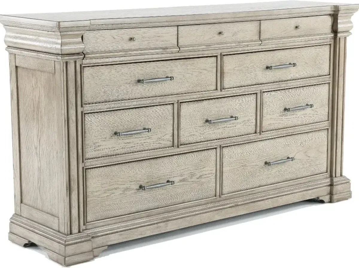 Madison Ridge Gray Dresser