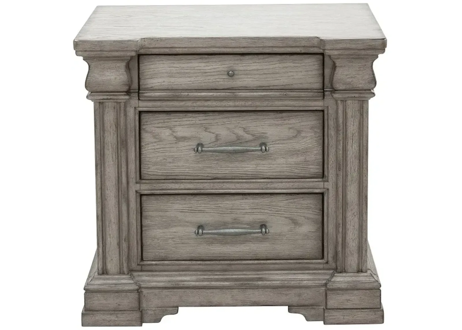 Madison Ridge Gray Nightstand