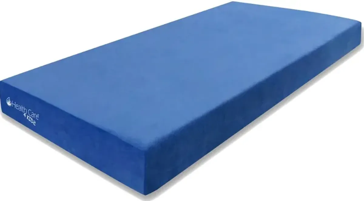 Health Care 4 Kids Blue Memory Foam Twin Mattress and Pillow