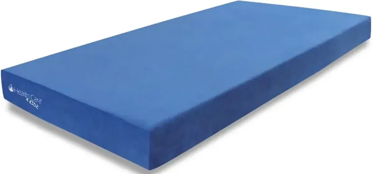 Health Care 4 Kids Blue Memory Foam Twin Mattress and Pillow