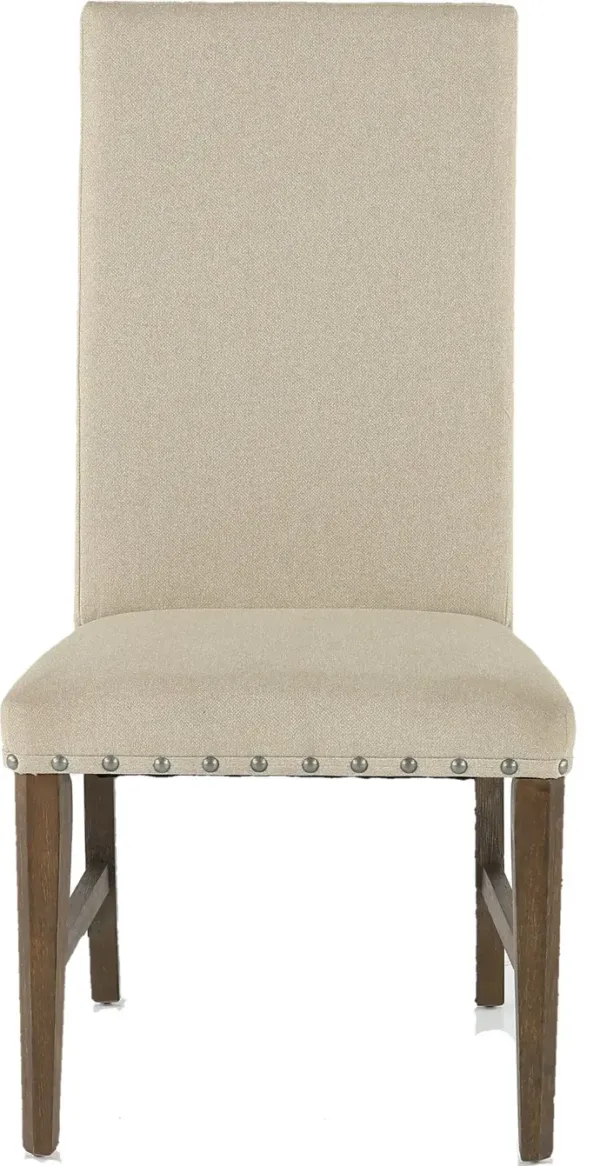 Artisan Prairie Gray Upholstered Dining Chair