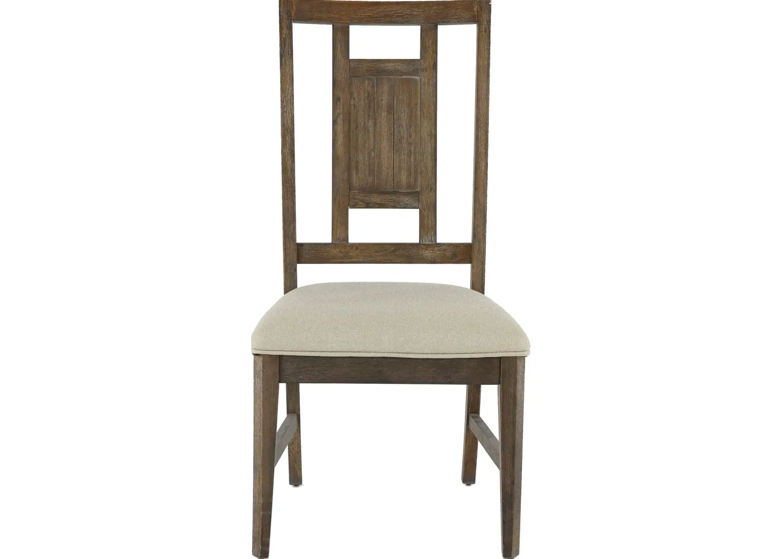 Artisan Prairie Gray Lattice Back Dining Room Chair