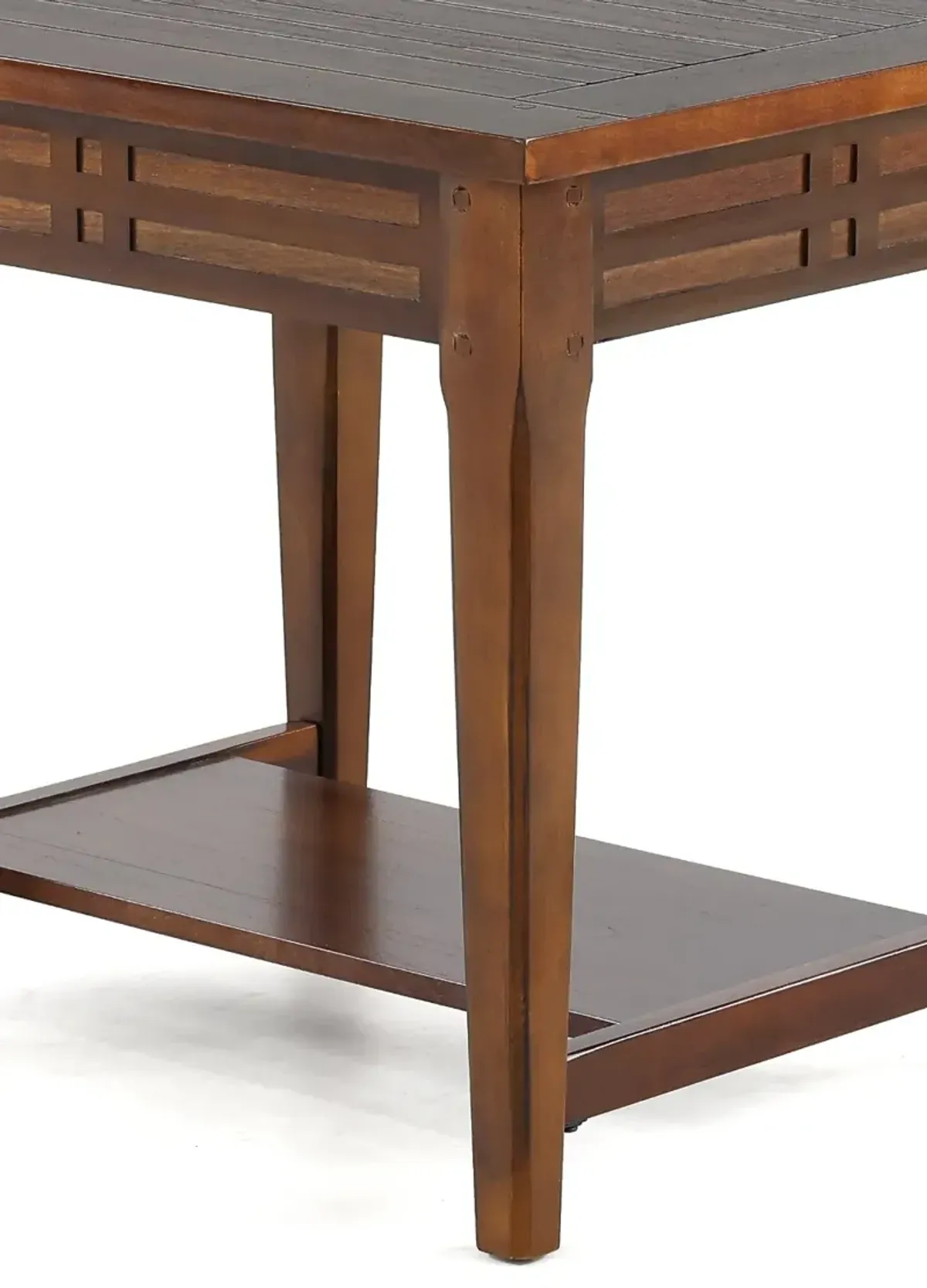 Crestline Dark Brown End Table