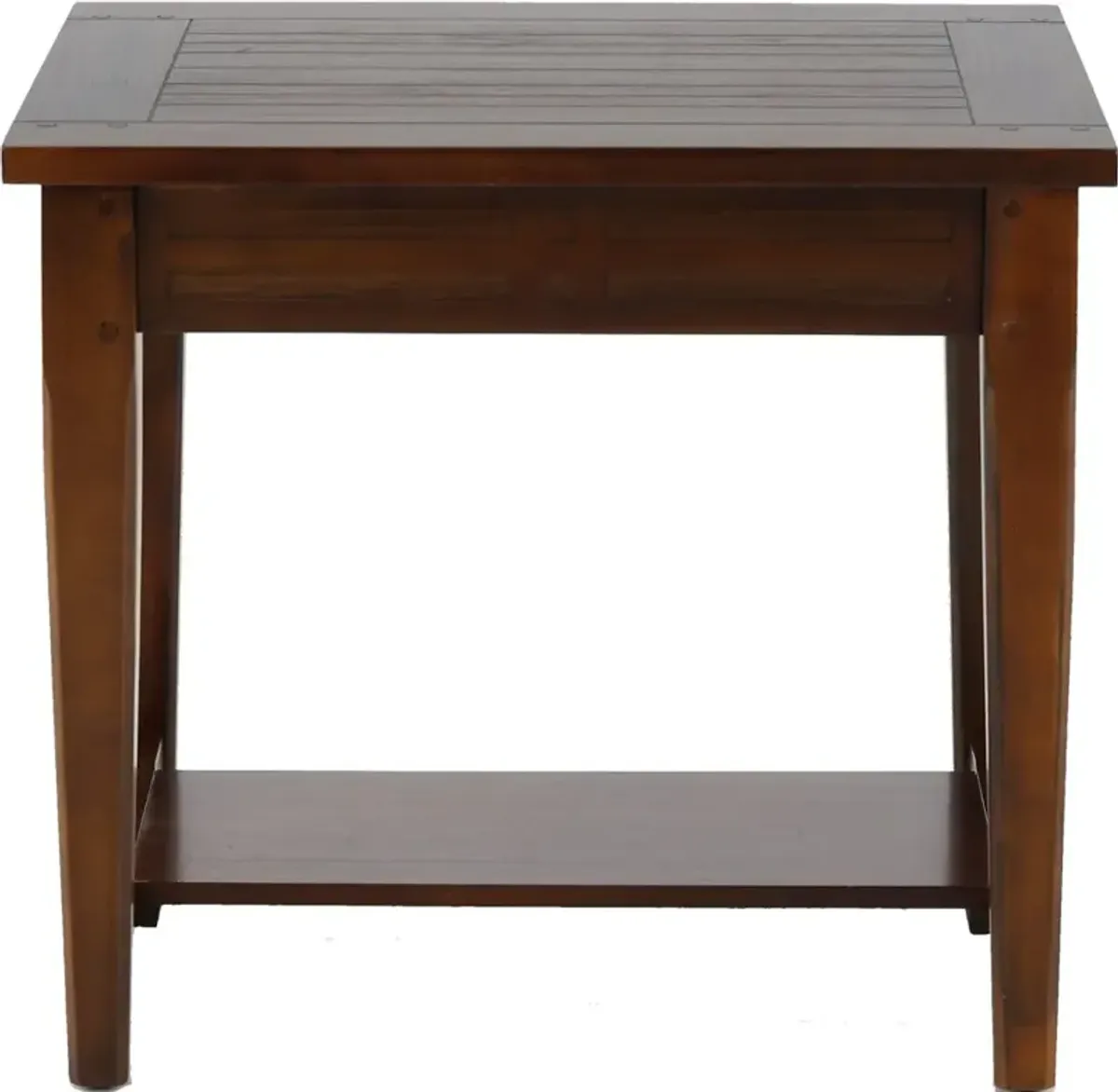 Crestline Dark Brown End Table