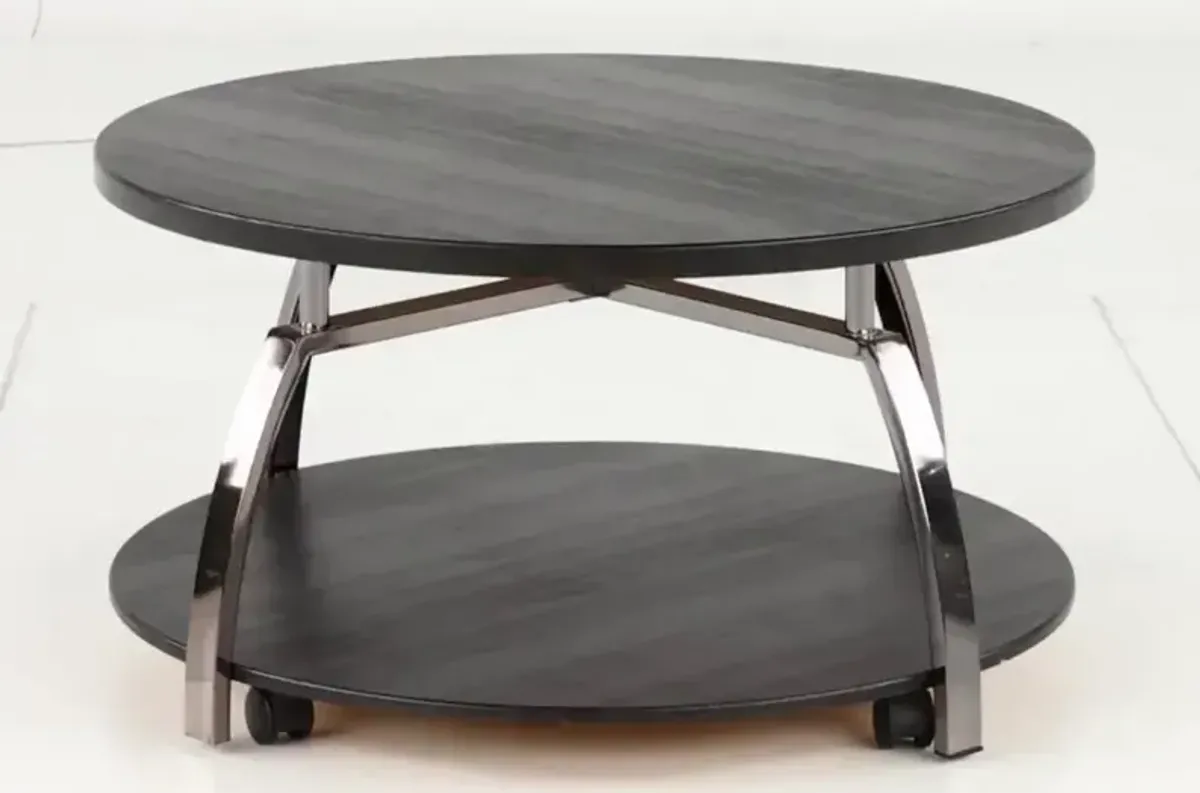 Coham Contemporary Black Coffee Table