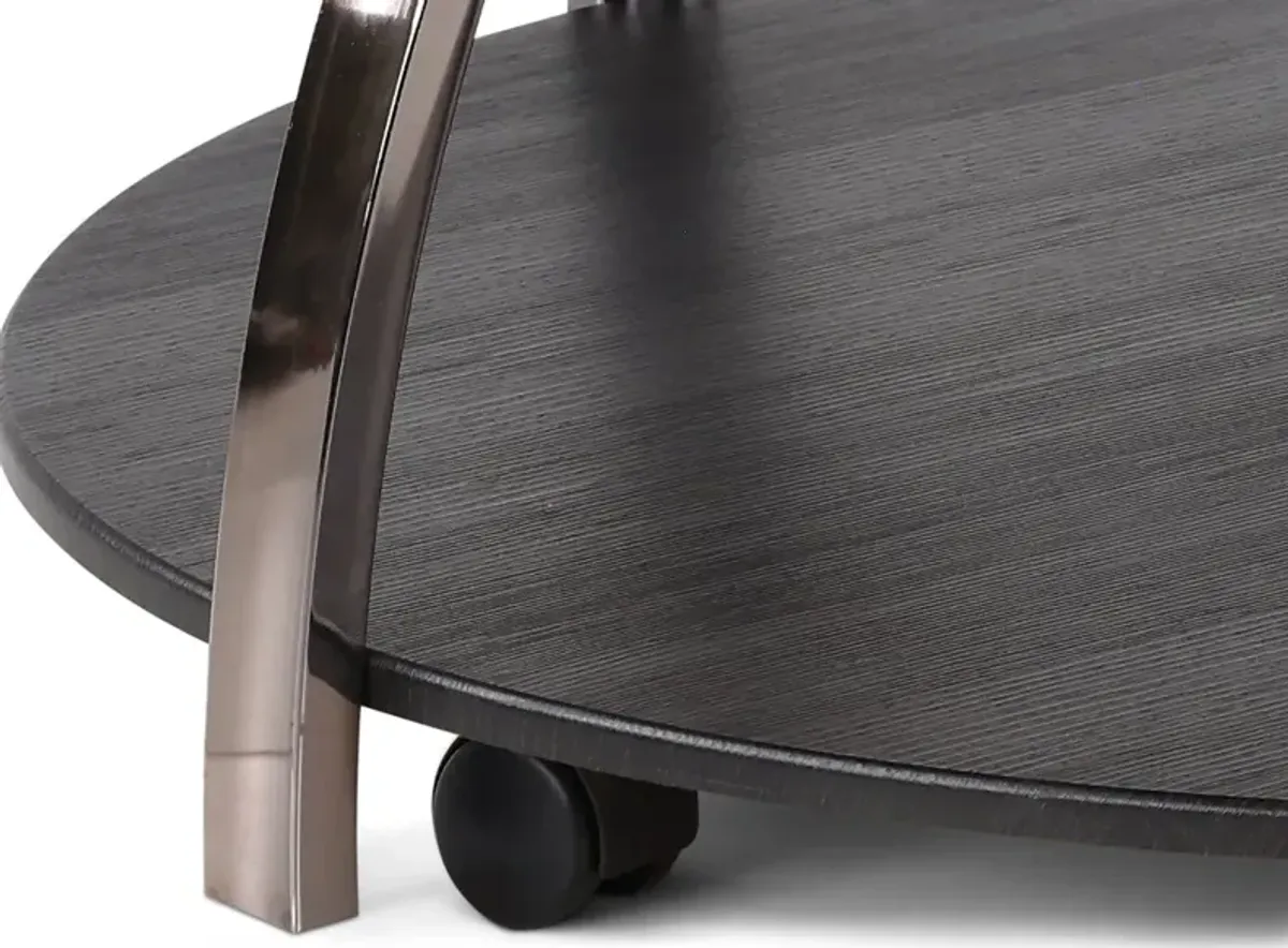 Coham Contemporary Black Coffee Table