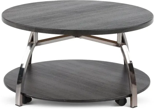 Coham Contemporary Black Coffee Table