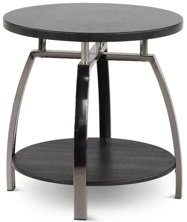 Coham Black End Table