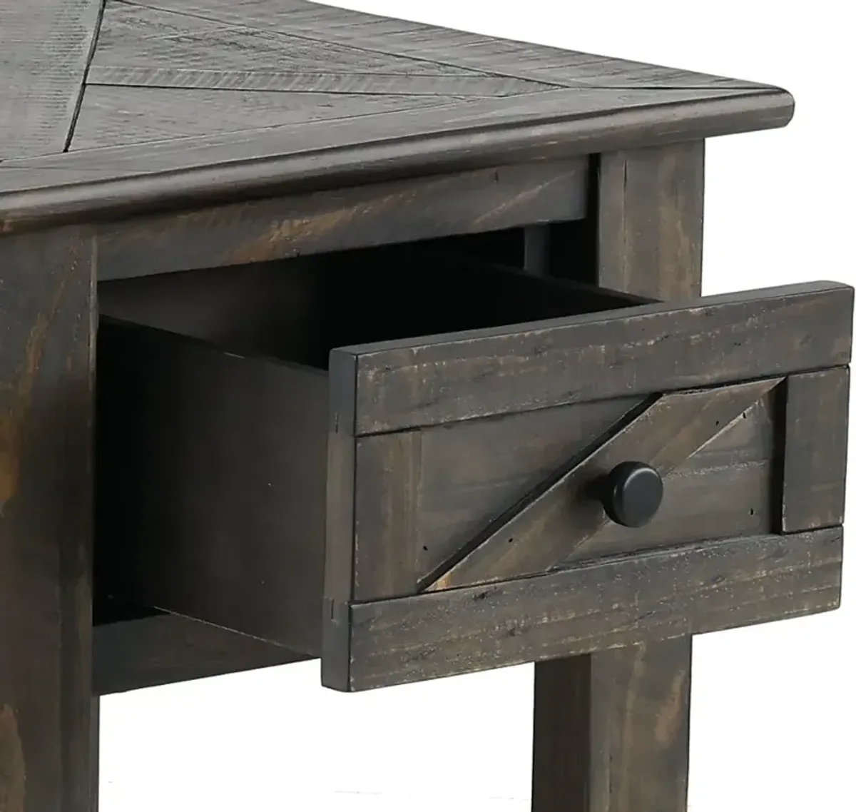 Garrett Black End Table