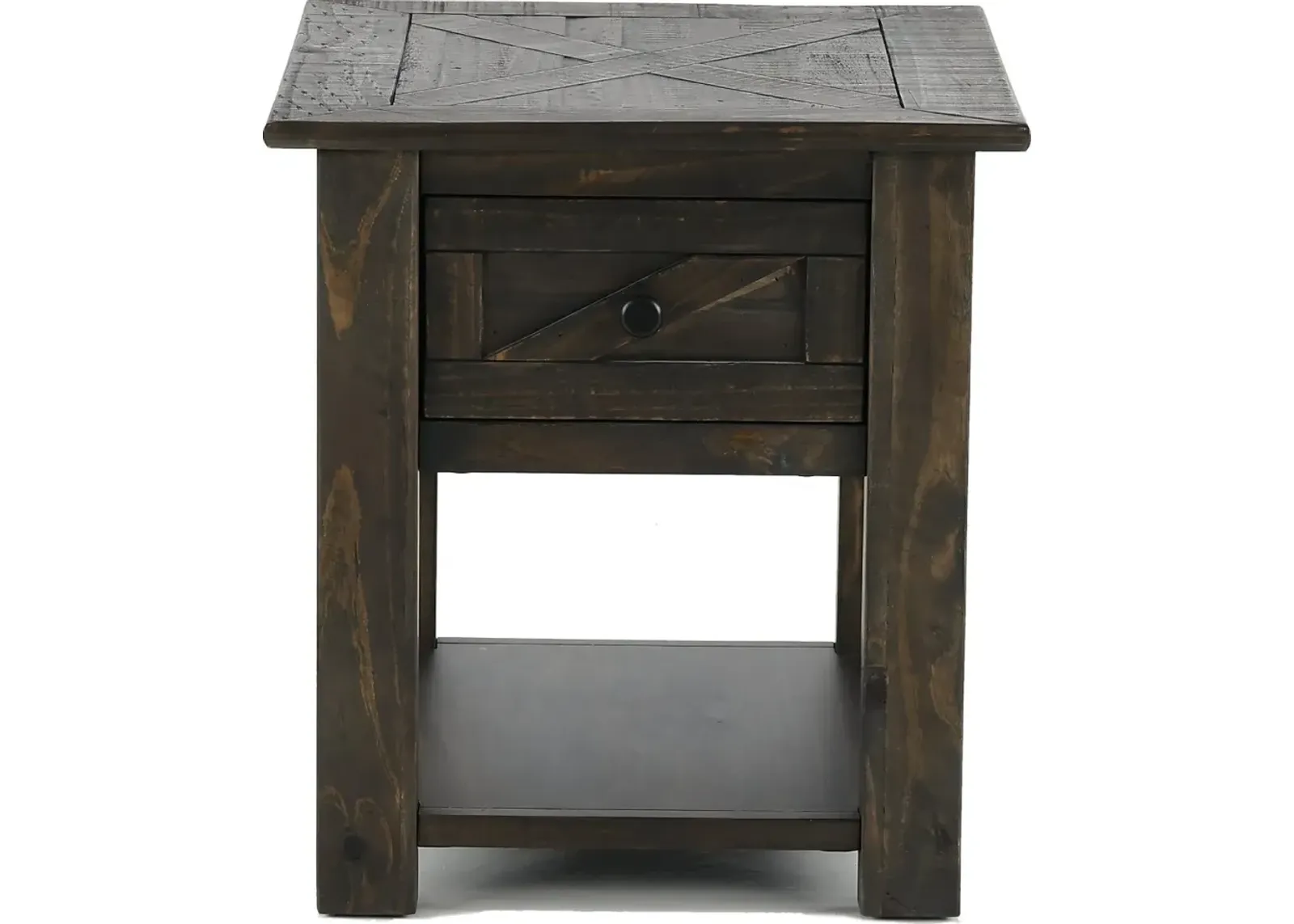 Garrett Black End Table