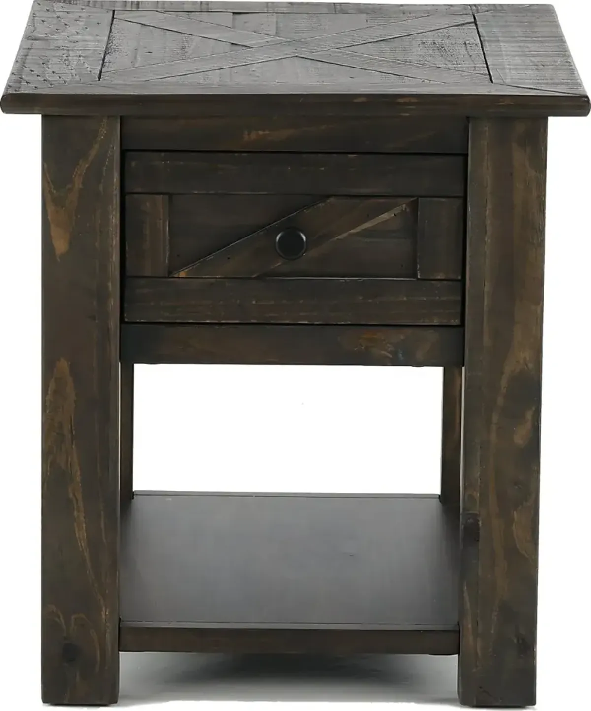 Garrett Black End Table