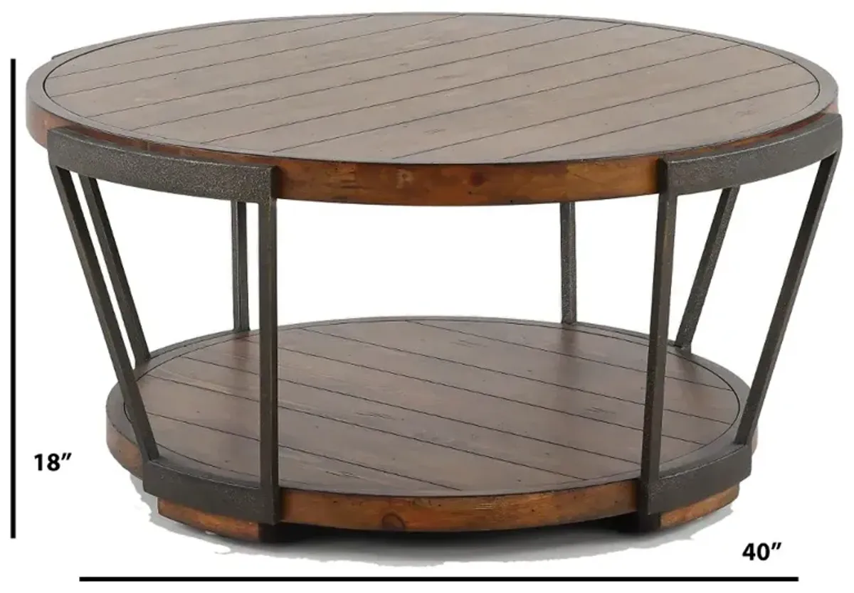 Yukon Brown Coffee Table