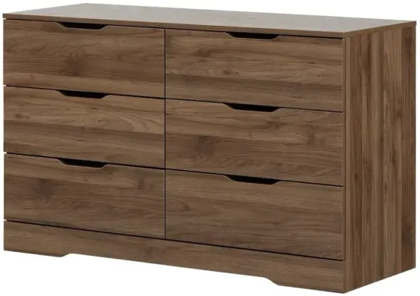 Holland Modern Farmhouse Walnut Dresser - South Shore