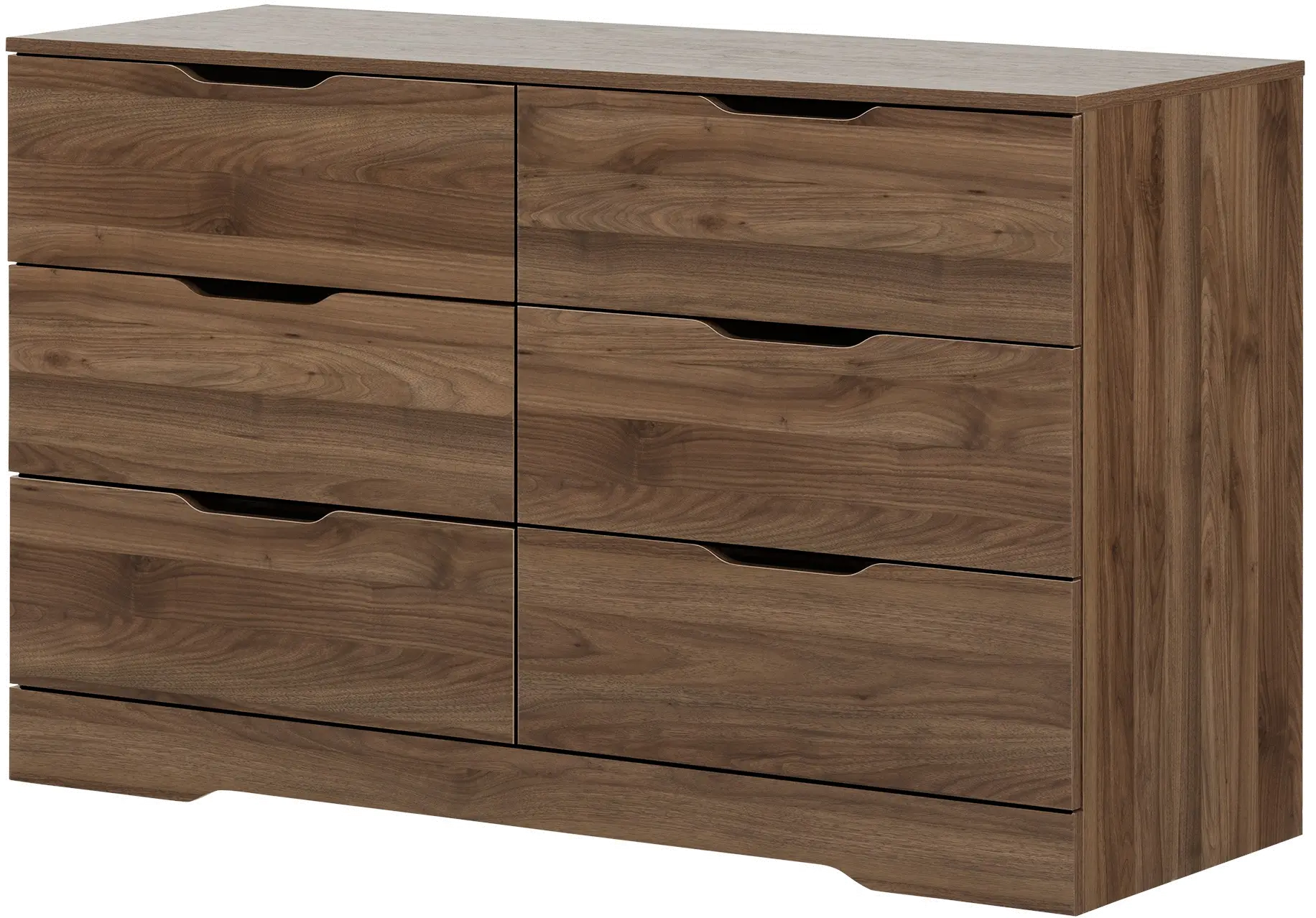 Holland Modern Farmhouse Walnut Dresser - South Shore