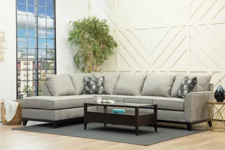 Emerson Gray 2 Piece Sectional